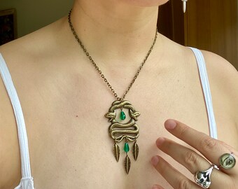 Serpiente Verde Necklace