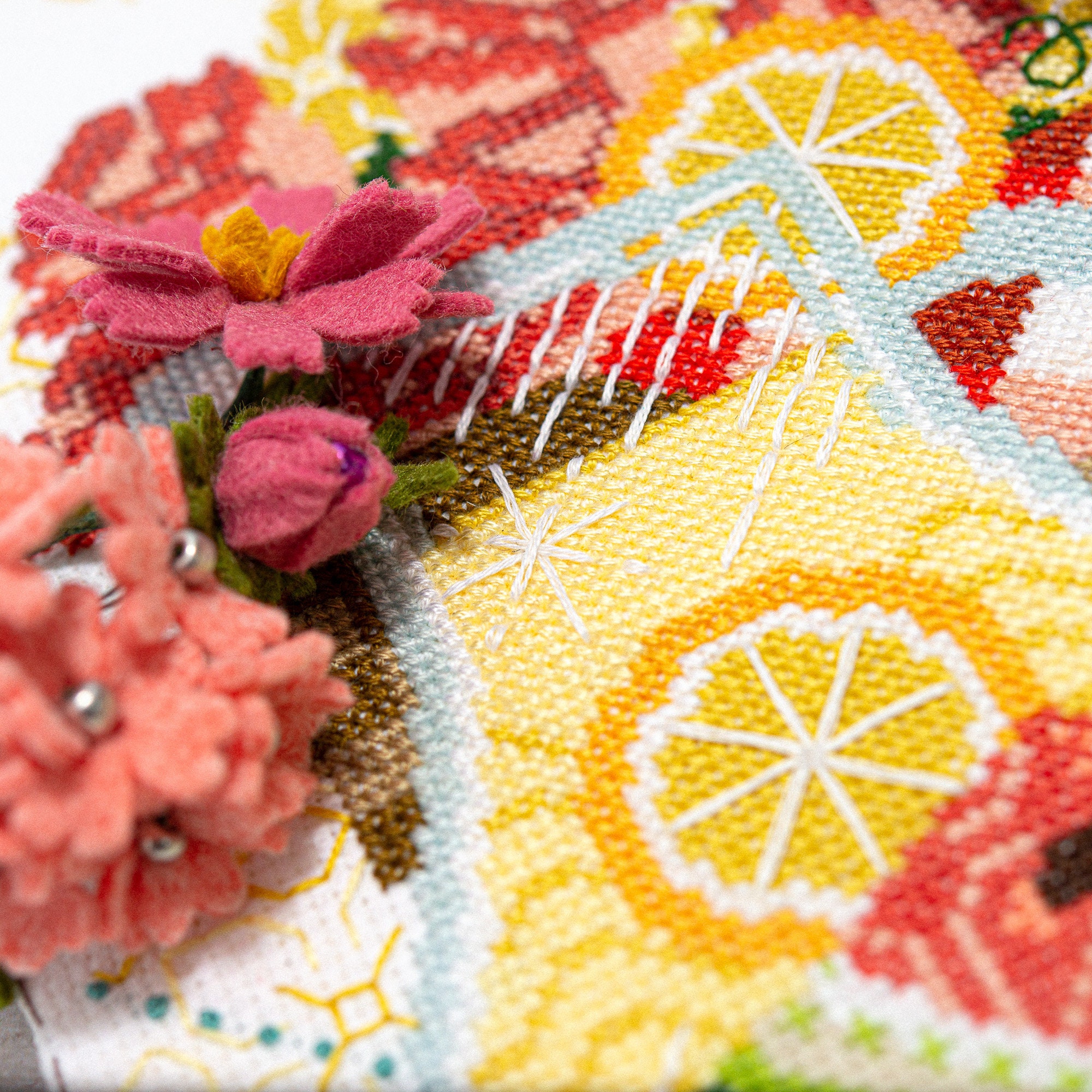 Summer Pinic Pattern Classic Summer Picnic - Modern Cross Stitch Pattern Instant Download ...