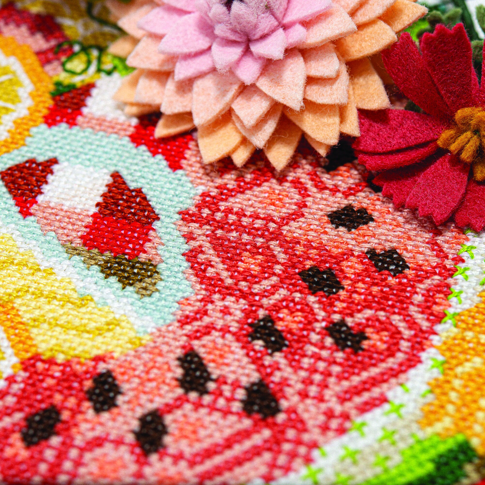 Summer Pinic Pattern Classic Summer Picnic - Modern Cross Stitch Pattern Instant Download ...