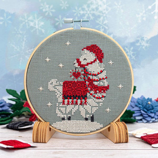 Wzór haftu krzyżykowego: Zimowy XStitch (wzór PDF)