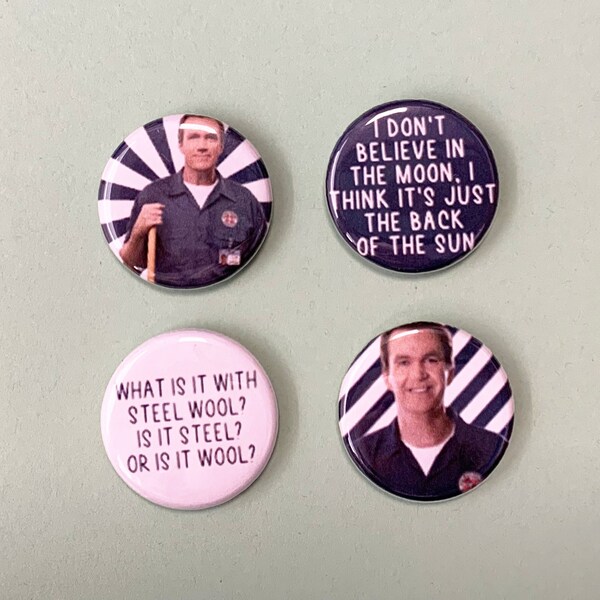 Scrubs / Janitor Pinback Buttons or Magnets