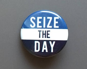 Newsies Seize the Day Pinback Button