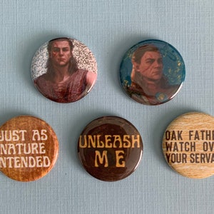 Halsin Quotes BG3 Pins or Magnets
