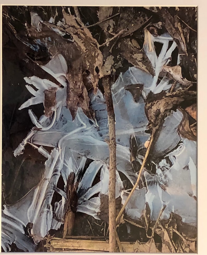 Framed Promise of Spring Photo Spring Ice by Metis Photographer Native Indigenous