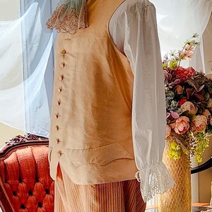Late 18th Century Men's Historical Vest, 18th Century Vintage Vest - Etsy