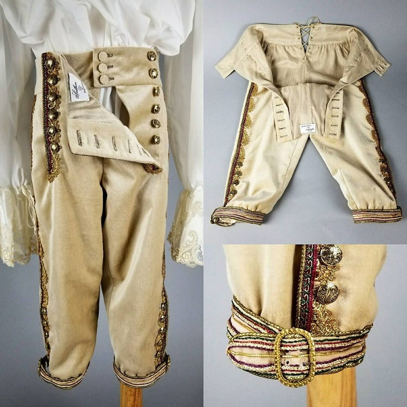 Costume Rococo Victorien Homme - Cosplay XVIIIe Siècle - Pour Halloween, Fête