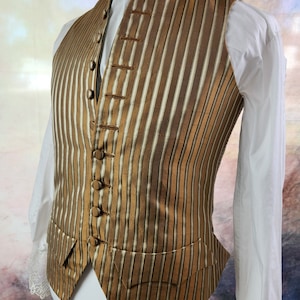 18th Century Men&#39;s Vest, 18th Century Men&#39;s Costume, Men&#39;s Rococo Vest, Men&#39;s Waistcoat, 18th Century Men&#39;s Fashion, Cosplay Costume