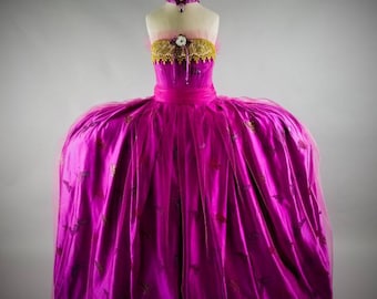 18th Century Dress, Marie Antoinette Dress, 18th Century Closing, Corset, Dress for Girl, Costume for Girl.