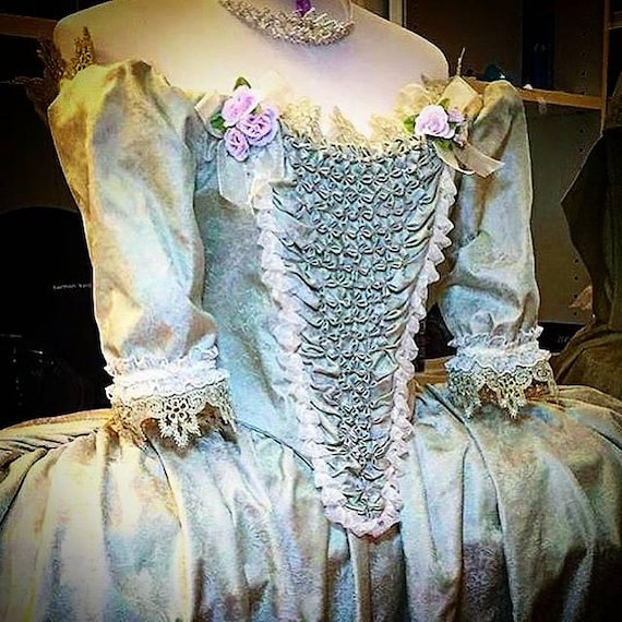 18th Century Dress Marie Antoinette Dress 18th Century Closing Corset Dress Masquerade Costume Halloween Costume Dress for Girls
