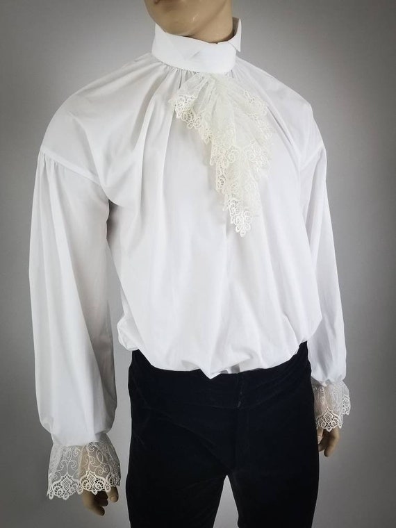 Alexanders Costumes Men/'s Lace Jabot