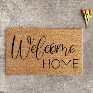 Bienvenido a casa Doormat - Front Doormats - Doormats - Funny Doormat - Welcome Doormat - Outdoor Doormat