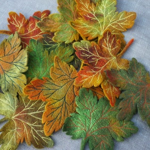 Autumn leaf cup stand home decor foliage Halloween Handmade Wedding Decoration Fall Leaves Maples