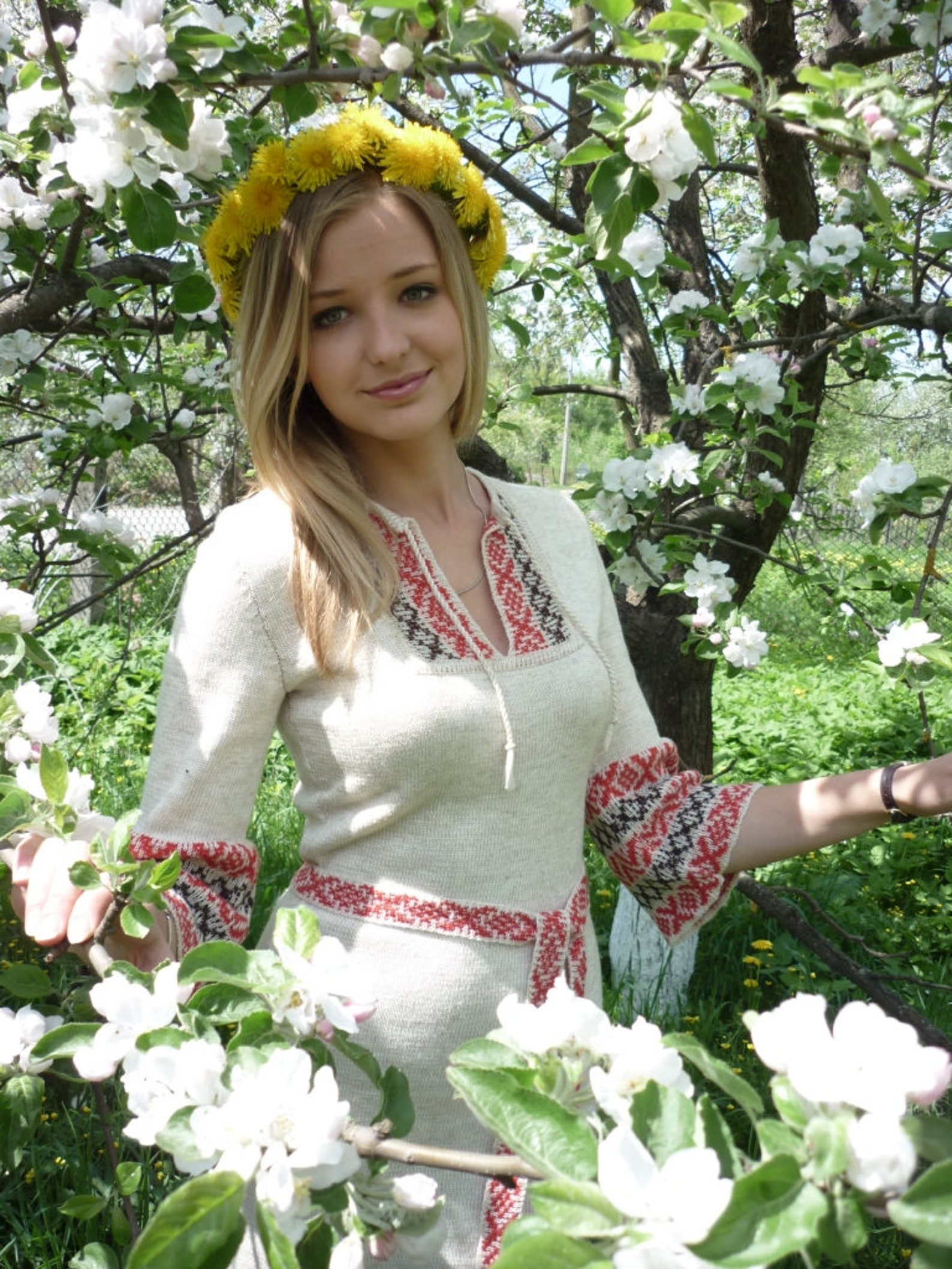 Handmade dress Tight dress Clothing gift for her natural linen Etsy