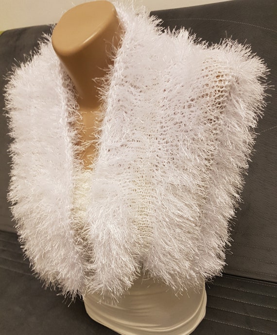 fur evening shawl