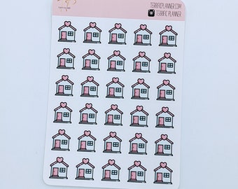 House/Home Icon Stickers
