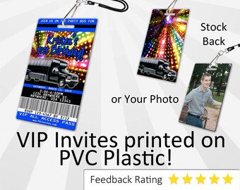 Party Bus Invitation Etsy