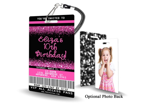 21st Birthday Invitation PLASTIC 21st Birthday, 21st Birthday Invitation, Birthday Invite, 21st Birthday, 21st