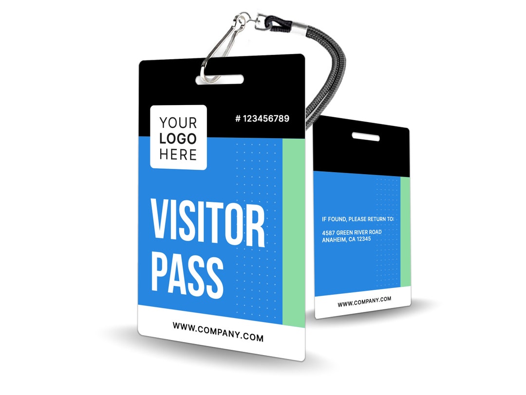 Custom Conference ID Badge - Professional Event Attendee Access Pass - Etsy