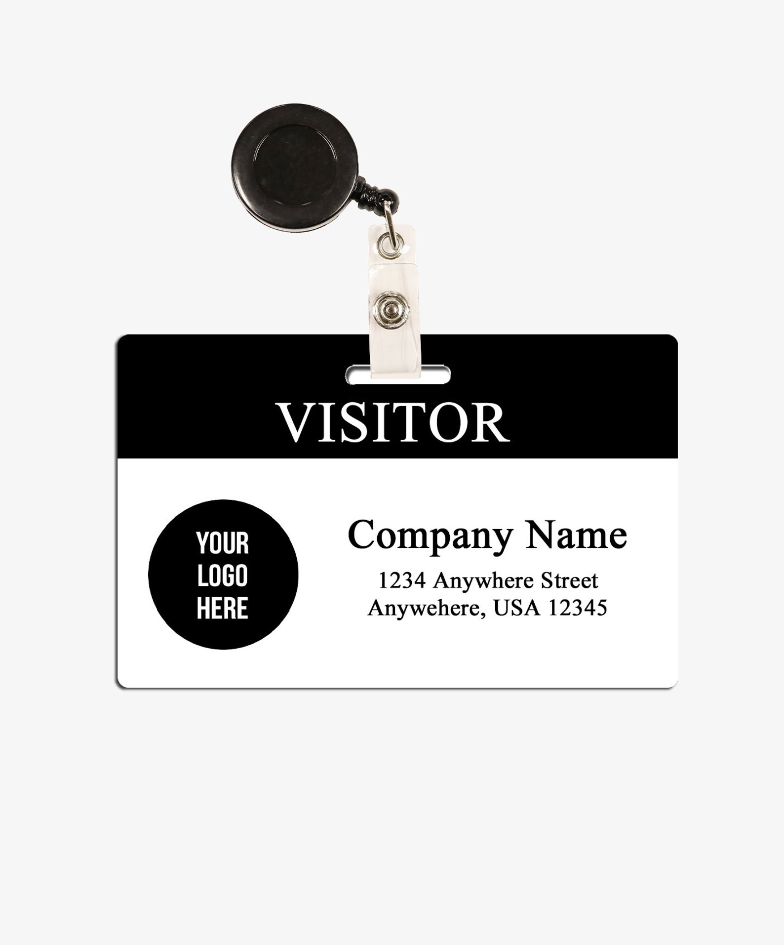 Custom ID Badge Design Your Own Id Card Plastic Badge Etsy