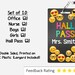 Emoji Theme Classroom Hall Passes for Teachers, Personalized, Hall Pass ...
