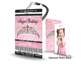 Bling Birthday Invitation PLASTIC Bling Birthday, Bling Birthday Invitation, Birthday Invite, Bling Birthday, Bling