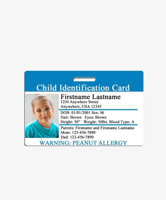 Etsy Id Card