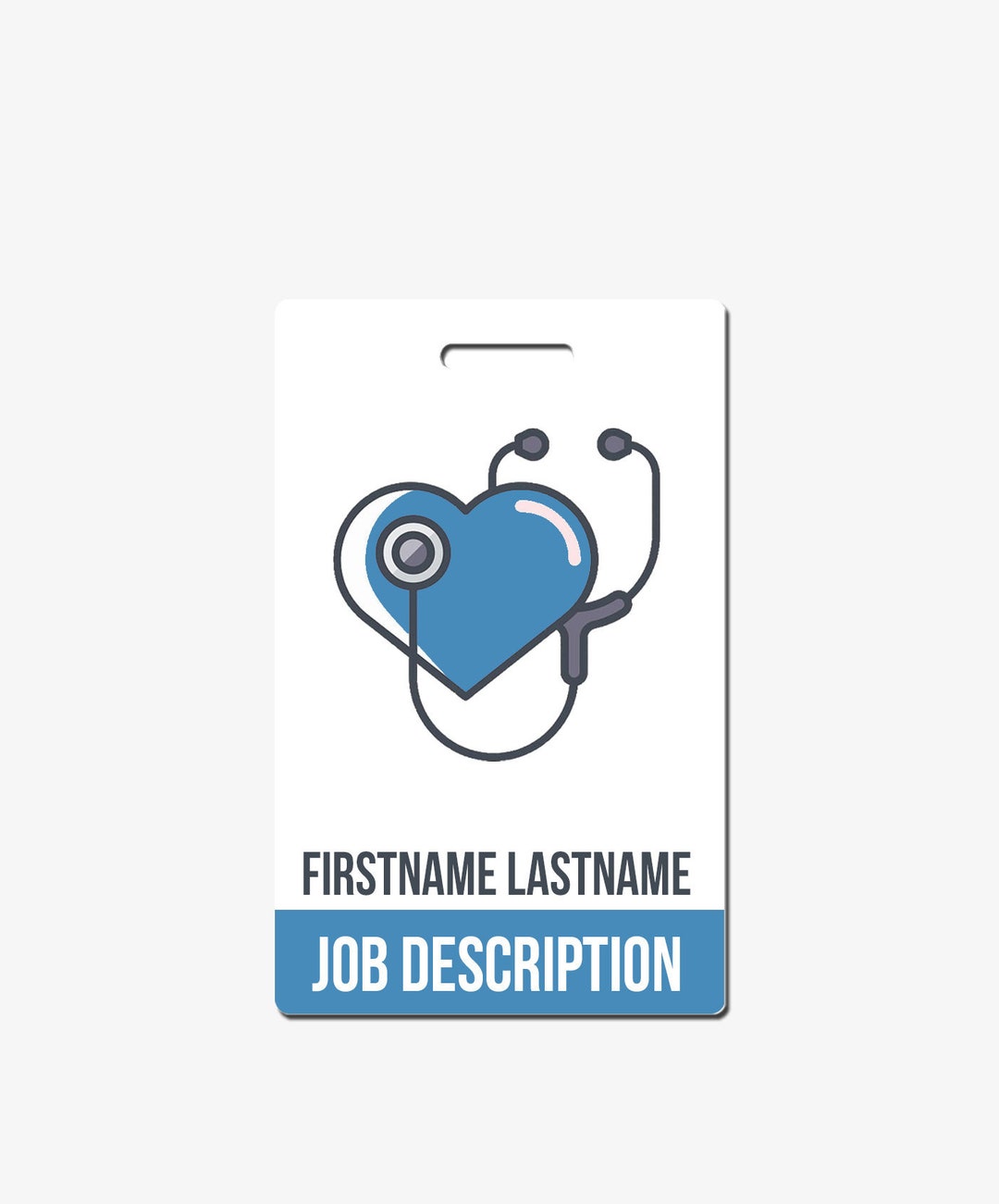 Custom ID Badge, Design Your Own Id Card, Plastic Badge, Office Badge