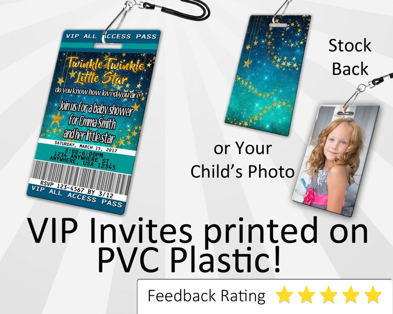 Stars Stars Birthday Invitation Stars Birthday Invitation PLASTIC Stars Birthday Stars Birthday Birthday Invite