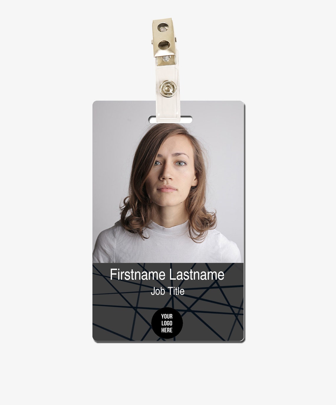 Custom ID badge design your own id card plastic badge Etsy