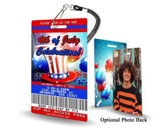 Fourth of July Invitation PLASTIC Fourth of July, Fourth of July Invitation, invitation, Invite, Fourth of July Invitation SKU-INV109