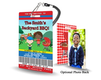 BBQ Birthday Invitation PLASTIC BBQ Birthday, Bbq Birthday Invitation, Birthday Invite, Bbq Birthday, Bbq