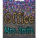 Confetti Theme Classroom Hall Passes for Teachers, Personalized, Set of ...