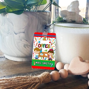 Artist Theme Classroom Hall Passes for Teachers, Personalized, Set of ...