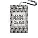 Black and White Theme Classroom Hall Passes for Teachers, Personalized ...