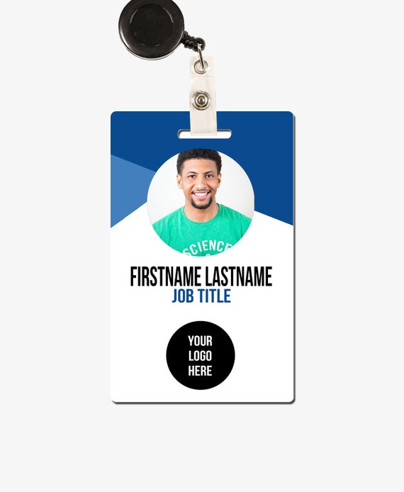 Company ID cards  Make employee plastic photo ID badges in