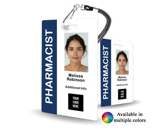 design your own id card, plastic badge, office badge, customized office id card, custom ID badge