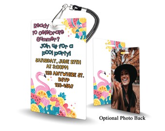 Summer Invitation PLASTIC Summer, Summer Invitation, Invite, Summer party, Summer