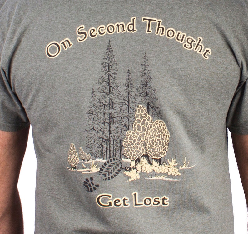 Morel Funny Shirt Morel Hunting Guide Service Tshirt Front Etsy