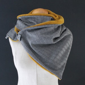 Wrap scarf triangular scarf fishbone scarf scarf button scarf loop scarf wrap triangular loop