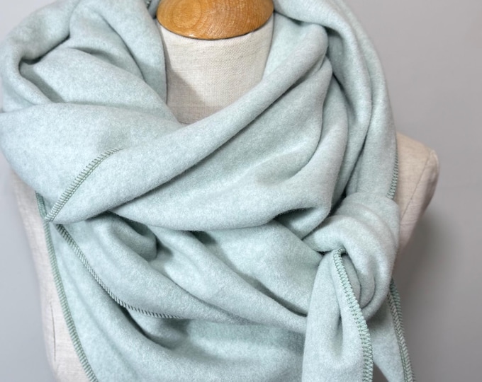 Wrap scarf triangular scarf loop Organic