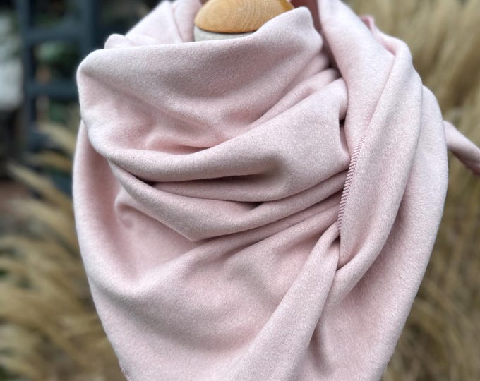 Wrap scarf triangular scarf loop Organic