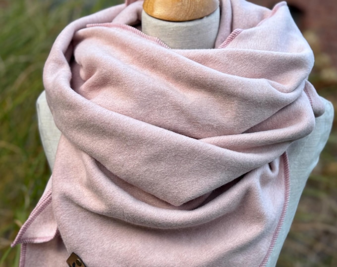 Wrap scarf triangular scarf loop Organic