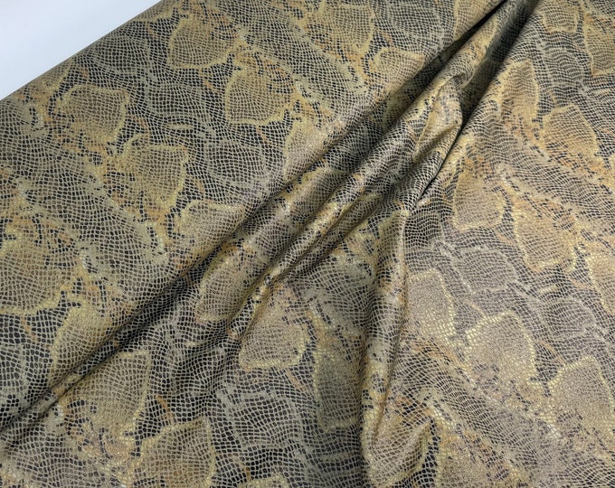SALE 1 m Bengaline trouser fabric skirt bag sewing snake pattern