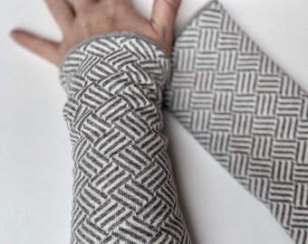 Arm Warmers Cuffs Accessories Wrist Warmers Muffchen Cuffs Arm Warmers Grey