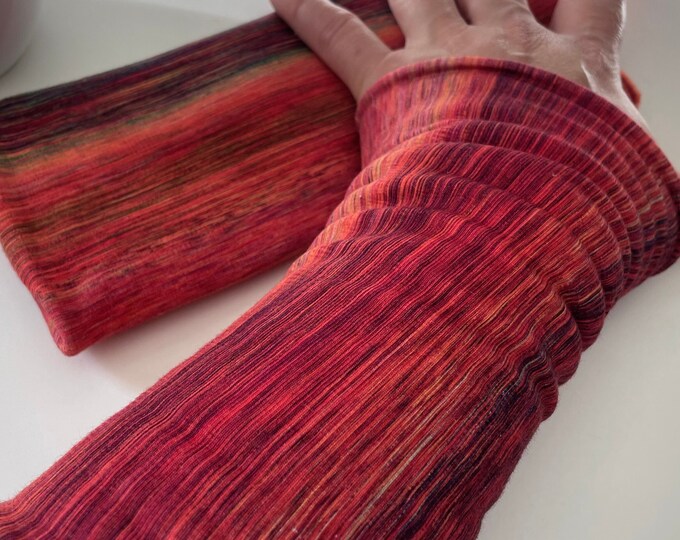 Armwarmers Cuffs Accessories Wristwarmers Muffs Cuffs Arm warmers Orange Red Fuchsia Rust