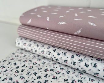 Tissu en coton Tissu patchwork rose Coton