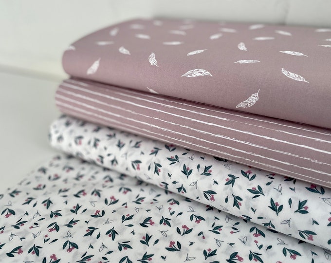 Cotton Fabric Pink Patchwork Fabric Cotton