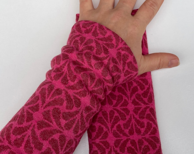 Armwarmers Cuffs Accessories Wristwarmers Muffs Cuffs Arm warmers Pink Fuchsia Orange Pink