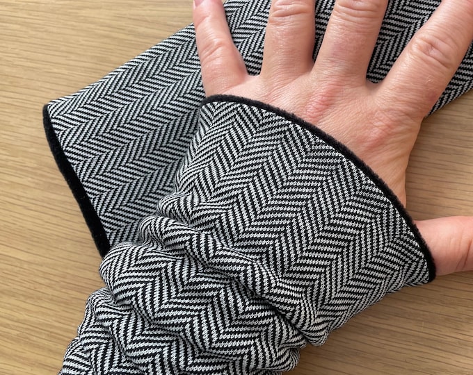 Armwarmers Cuffs Accessories Wristwarmers Cuffs Arm warmers Classic Herringbone