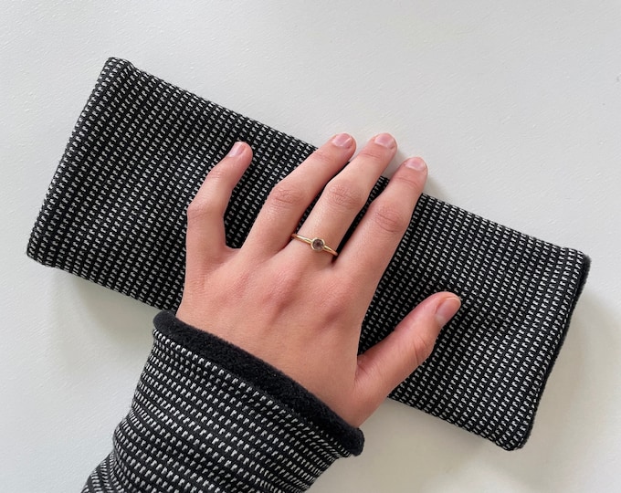 Armwarmers Cuffs Accessories Wristwarmers Muffs Cuffs Arm warmers Black Checkered